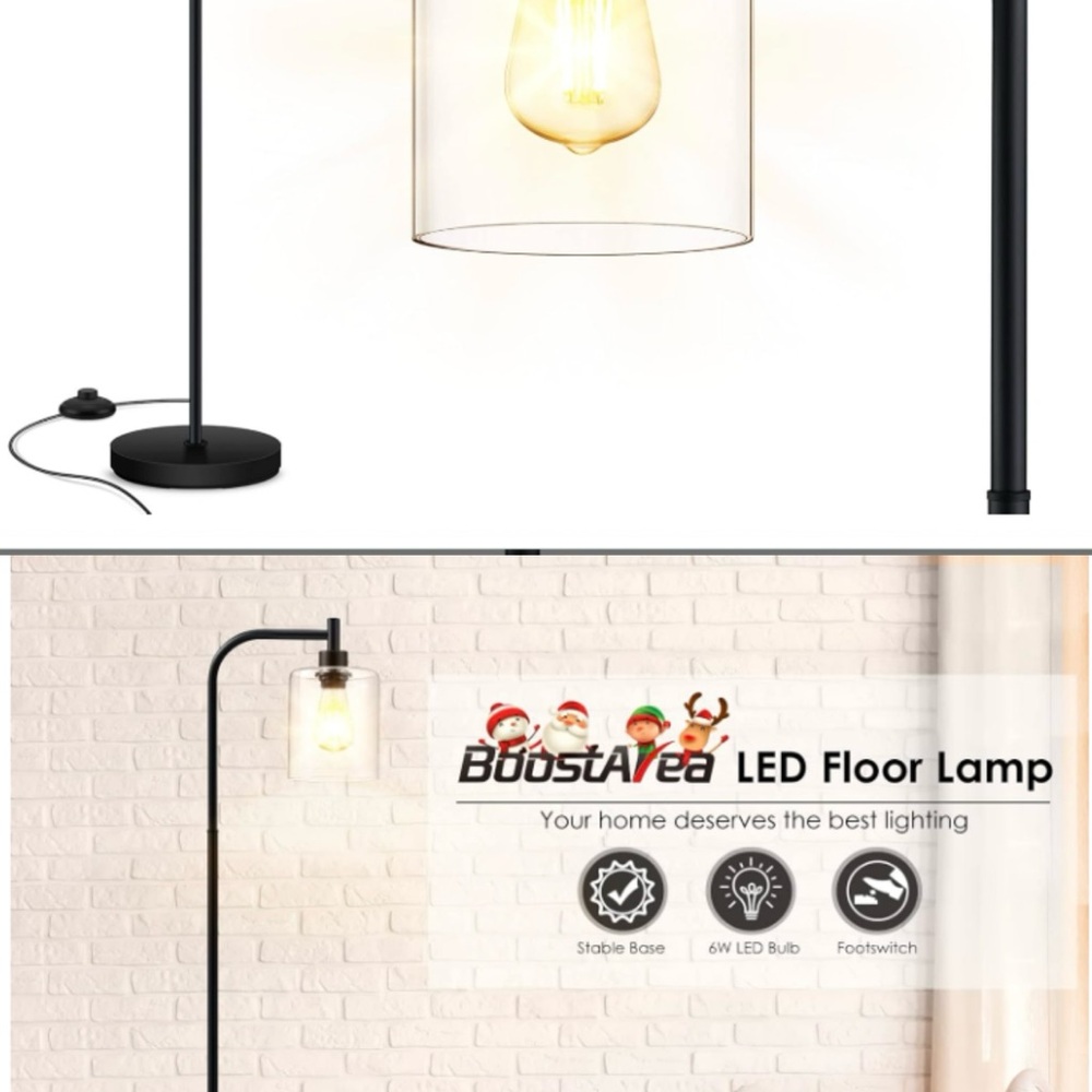Black Lantern Floor Lamp